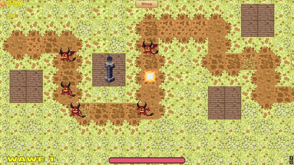 Скриншот 2 из Enchanted Vampire Defense