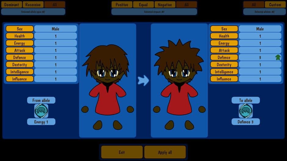 Скриншот 2 из Zenteni: Create Creatures
