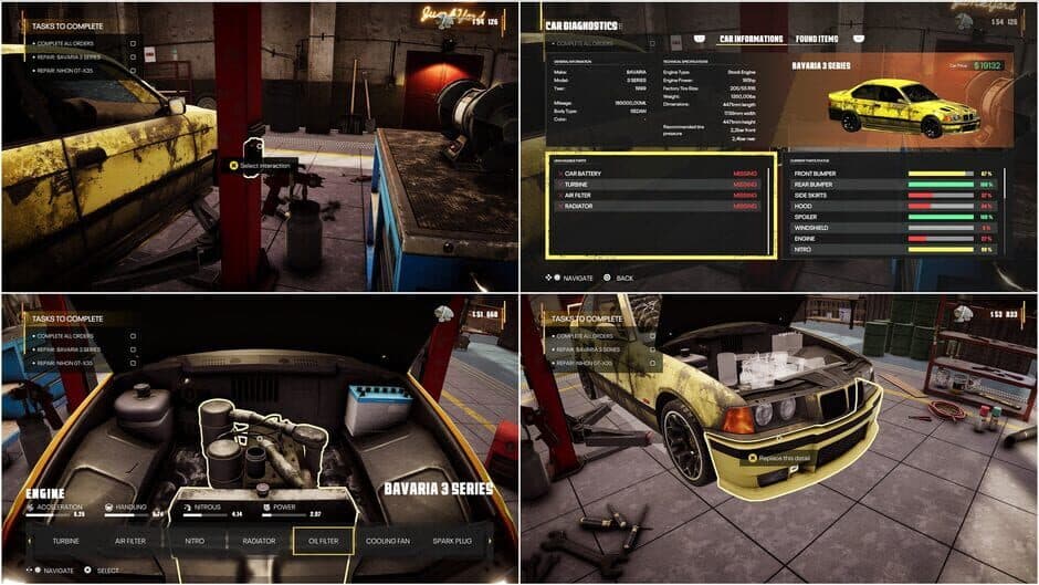 Скриншот 3 из Junkyard Garage Simulator