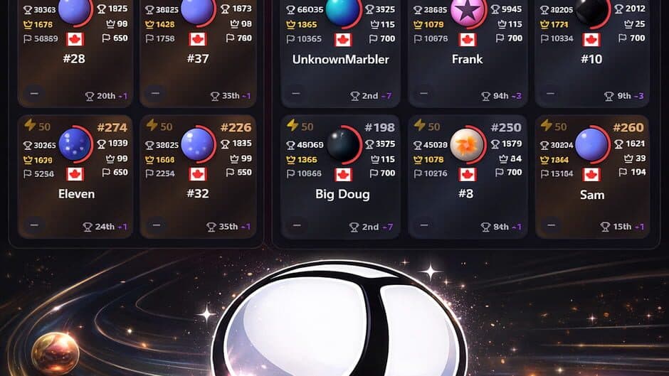 Скриншот 1 из Marble Racing Manager