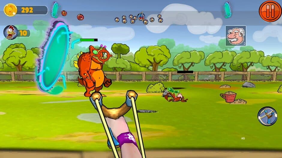Скриншот 2 из Chicken Coop Invaders