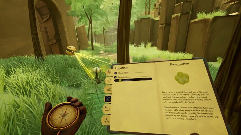 Скриншот 3 из The Wilds of Dacrima: Field Notes from a Poorly Supervised Alchemist and his Clockwork Robot Companion