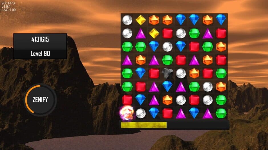 Скриншот 1 из Dijeweled Remastered