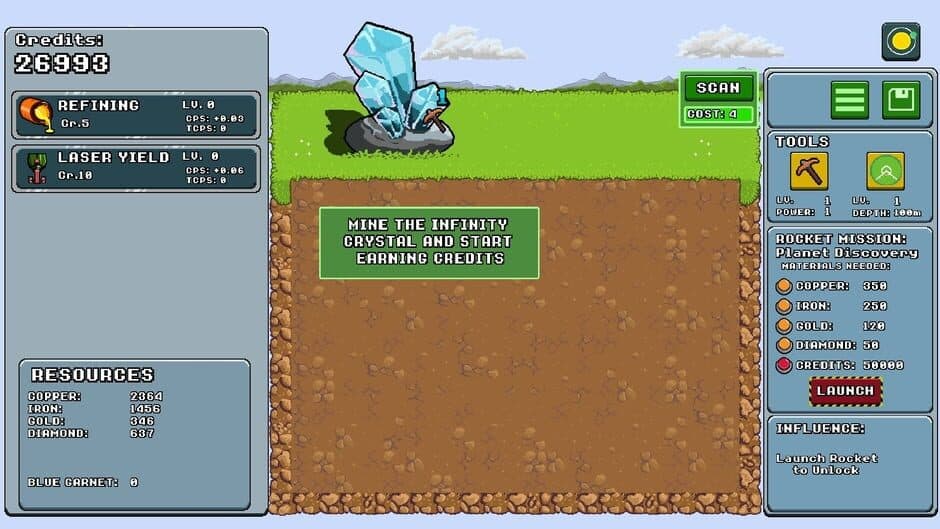 Скриншот 2 из Exofinity Clicker
