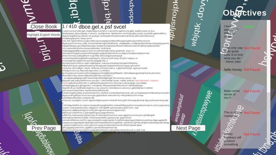 Скриншот 5 из Library of Babel