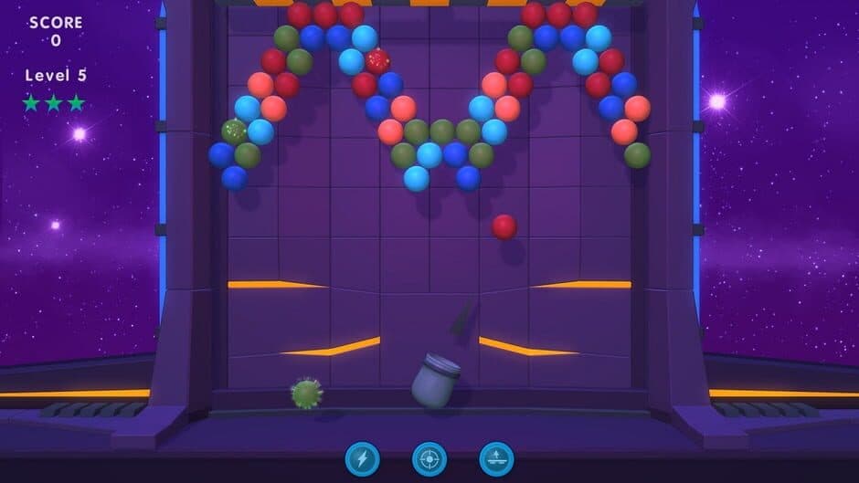Скриншот 2 из Space Bubble Shooter