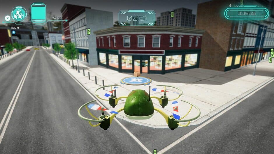 Скриншот 1 из Drone Delivery Express: City Simulator