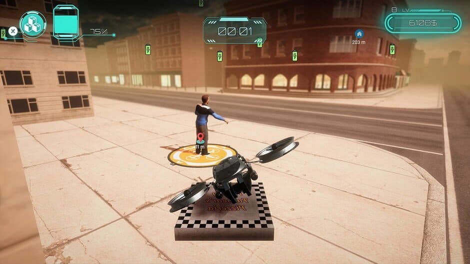 Скриншот 5 из Drone Delivery Express: City Simulator