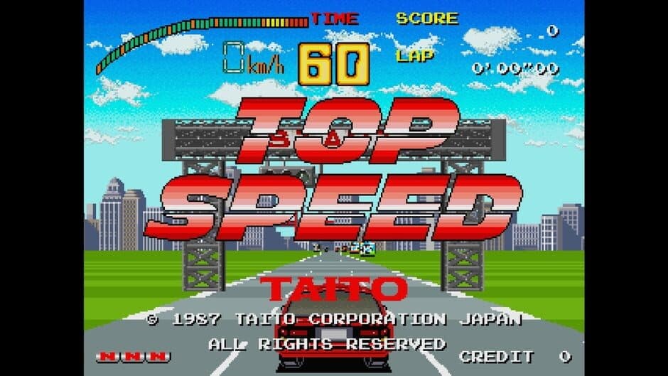 Скриншот 1 из Arcade Archives: Top Speed