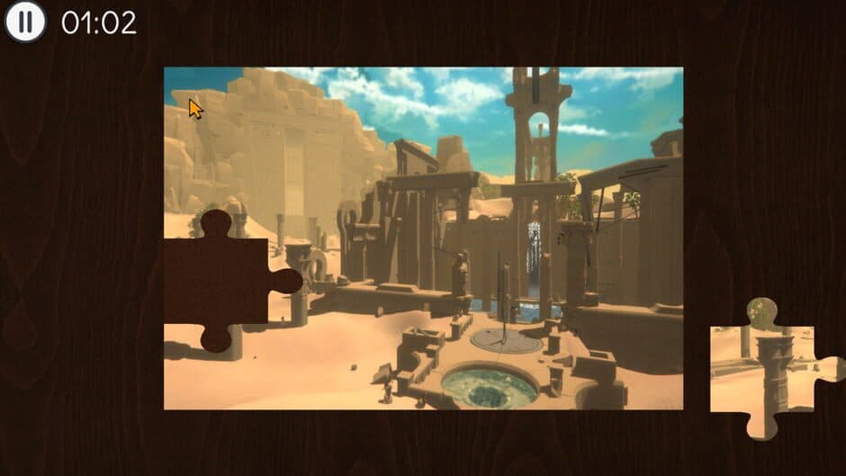 Скриншот 1 из Jigsaw Realms: Oasis