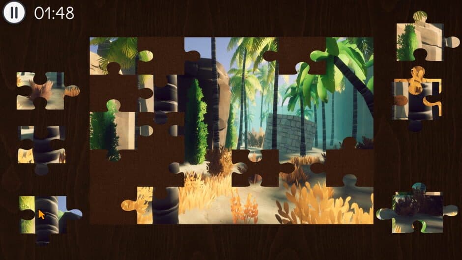 Скриншот 2 из Jigsaw Realms: Oasis