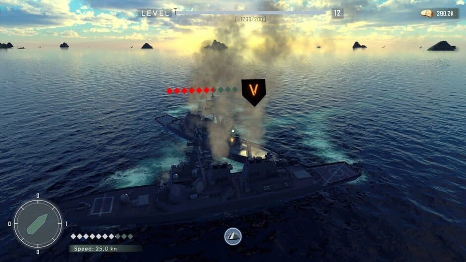 Скриншот 2 из Modern Naval Warfare: Sea Combat