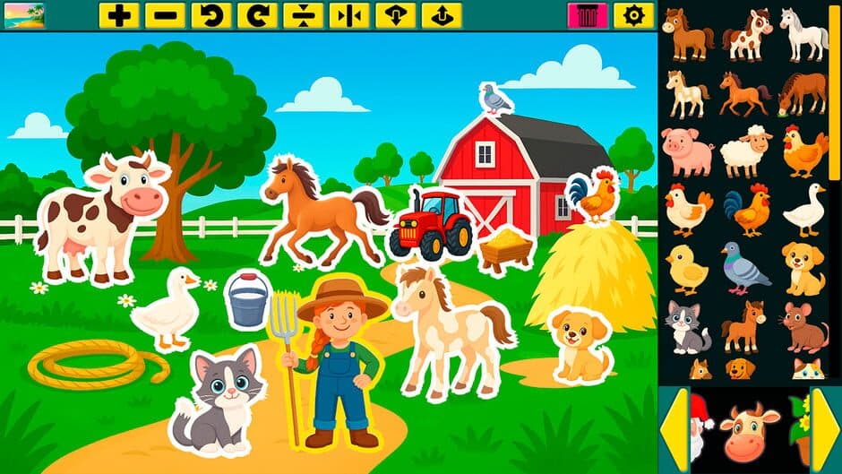Скриншот 1 из Super Sticker Studio: Creative Sticker Book Game for Kids