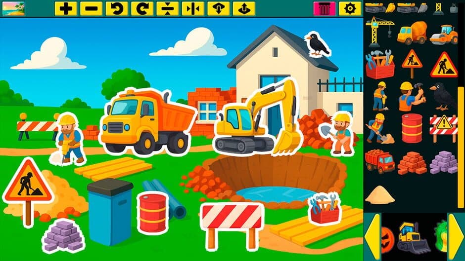 Скриншот 2 из Super Sticker Studio: Creative Sticker Book Game for Kids