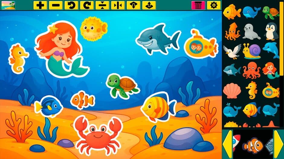 Скриншот 4 из Super Sticker Studio: Creative Sticker Book Game for Kids
