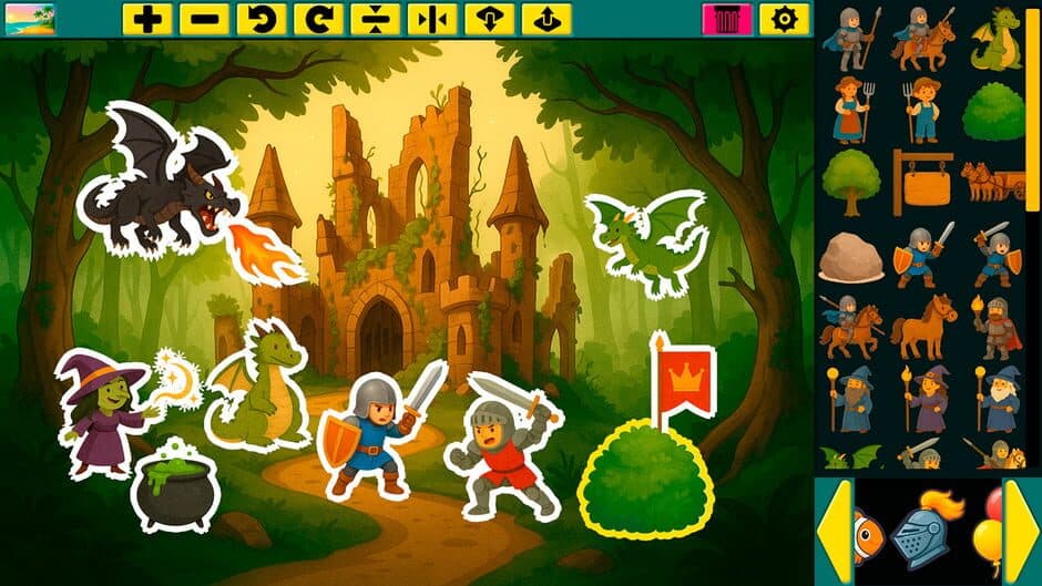 Скриншот 5 из Super Sticker Studio: Creative Sticker Book Game for Kids