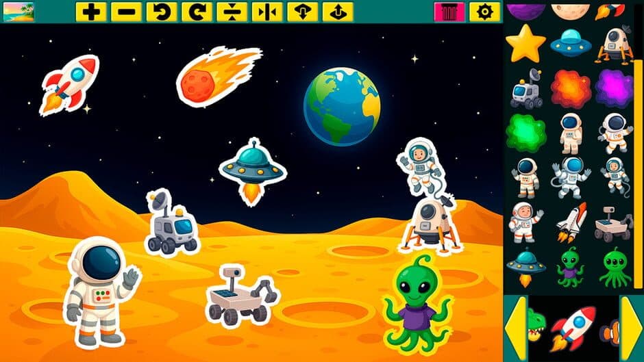 Скриншот 6 из Super Sticker Studio: Creative Sticker Book Game for Kids