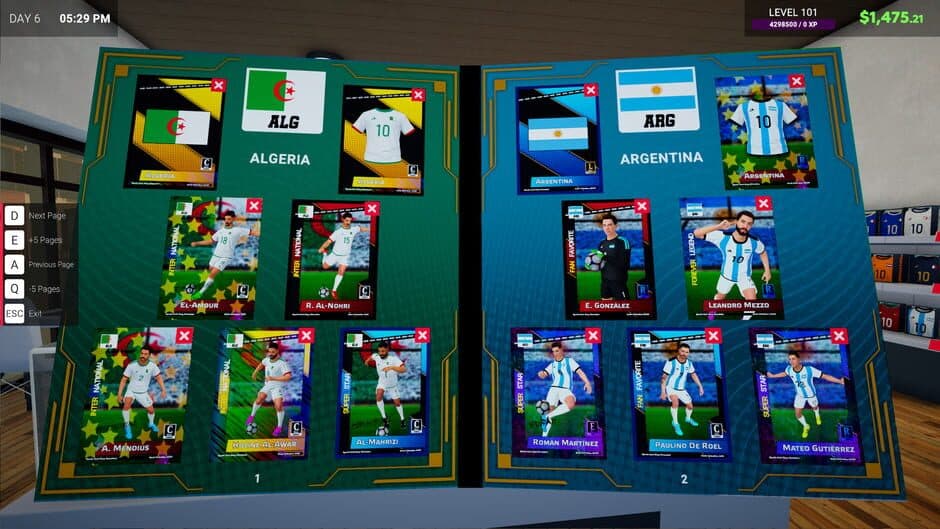 Скриншот 4 из Sports Card Shop Simulator