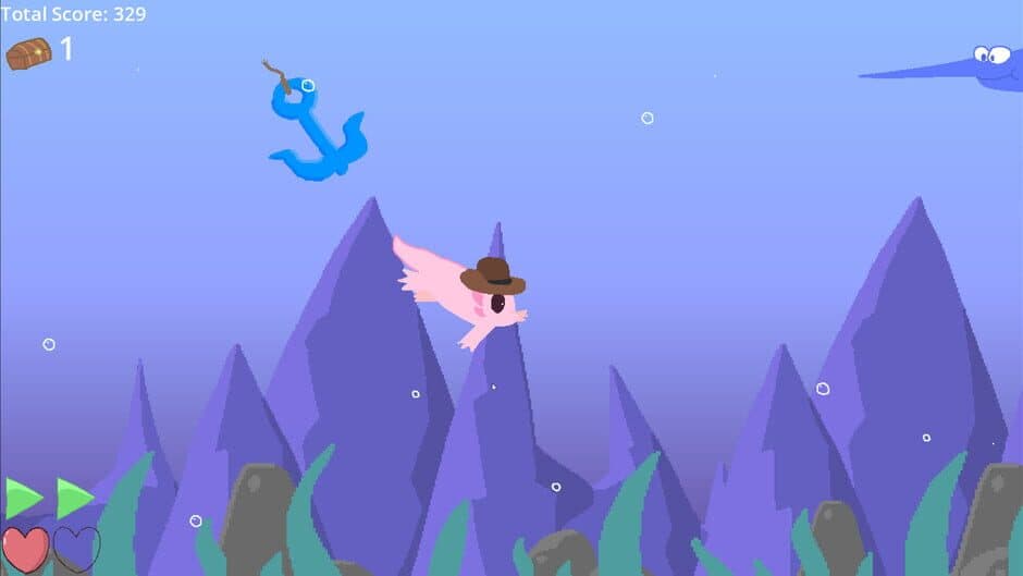 Скриншот 3 из Axolotl Swim