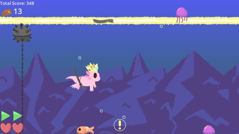 Скриншот 4 из Axolotl Swim