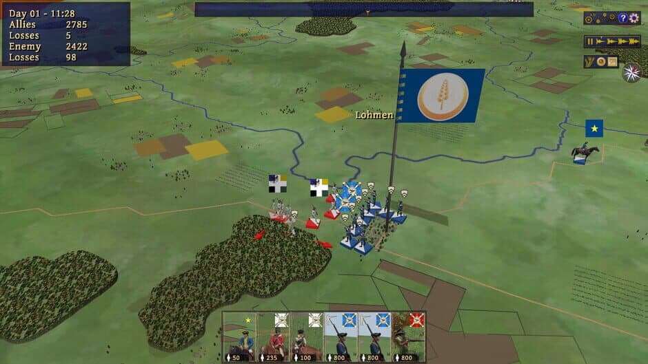 Скриншот 5 из Kriegsspiel: 7 Years' War