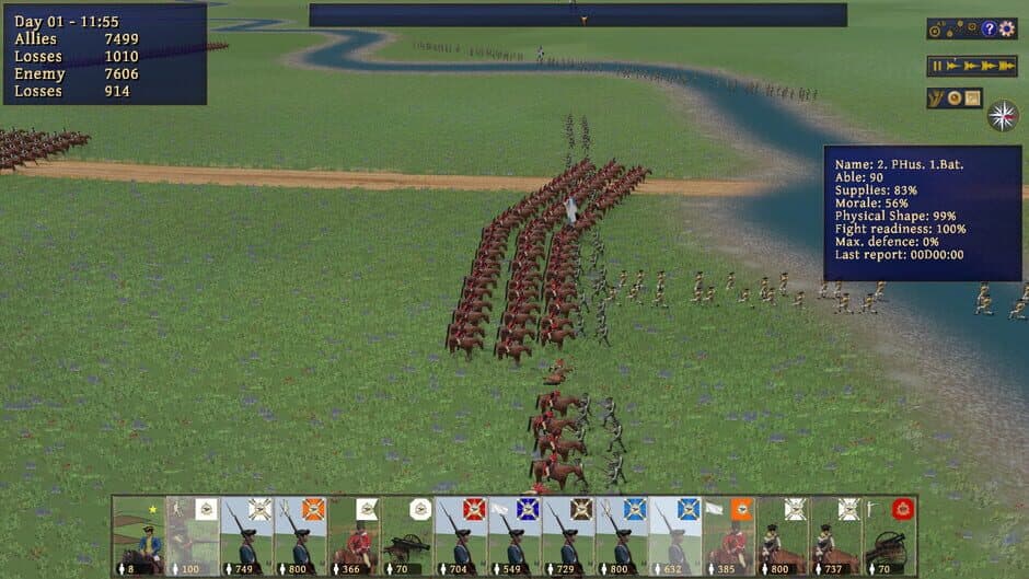 Скриншот 9 из Kriegsspiel: 7 Years' War