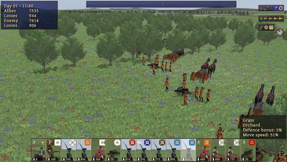 Скриншот 2 из Kriegsspiel: 7 Years' War