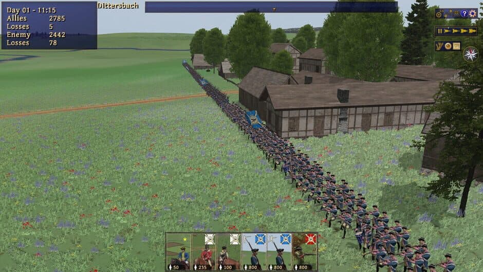 Скриншот 4 из Kriegsspiel: 7 Years' War