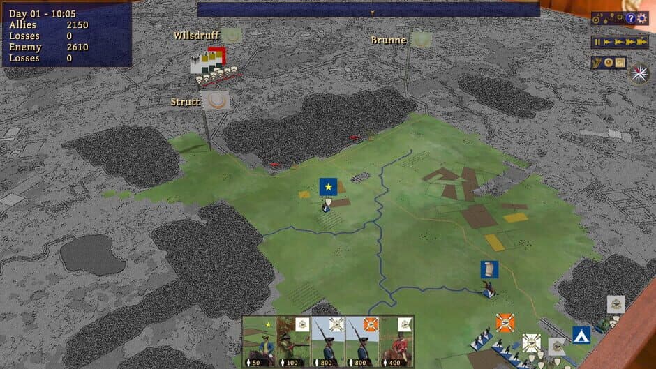 Скриншот 11 из Kriegsspiel: 7 Years' War
