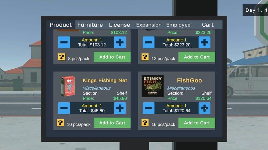 Скриншот 3 из Bait & Tackle Store Simulator