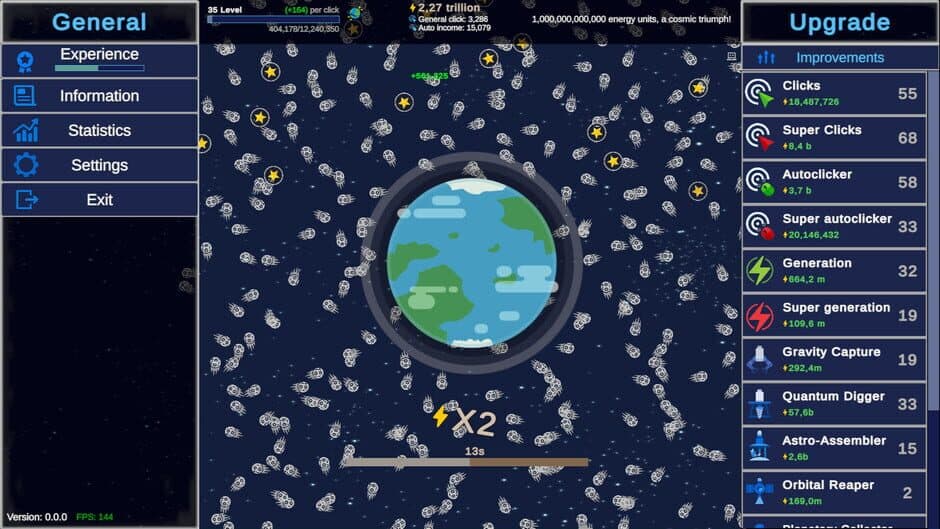 Скриншот 3 из Clicker Astro Planet
