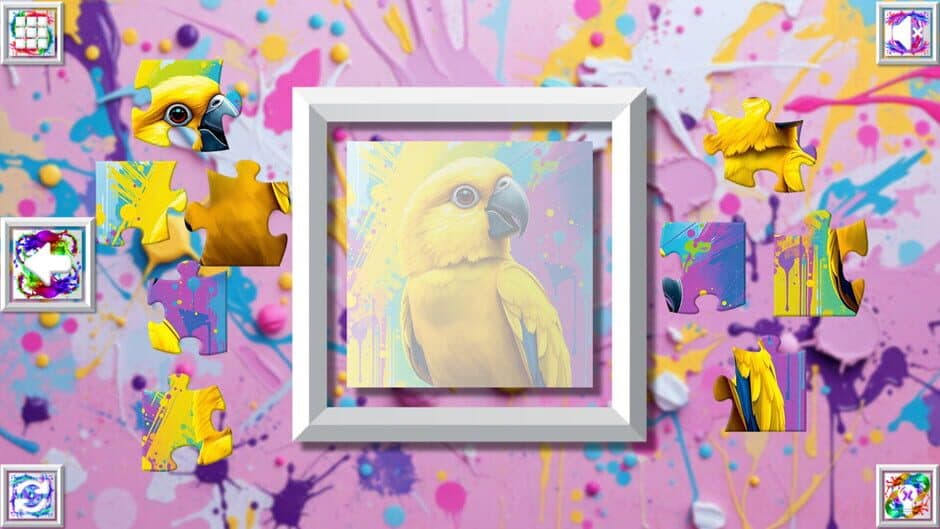 Скриншот 6 из Color Splash: Parrots