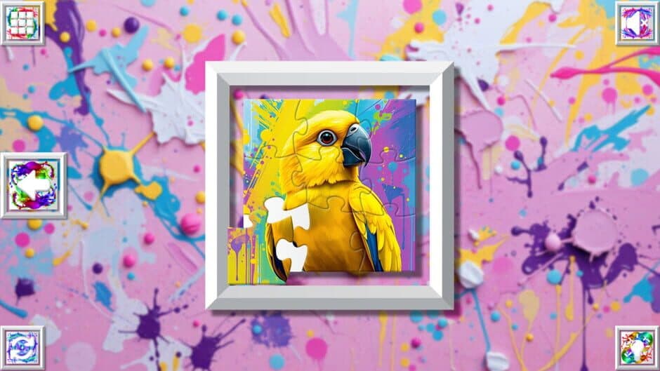 Скриншот 1 из Color Splash: Parrots