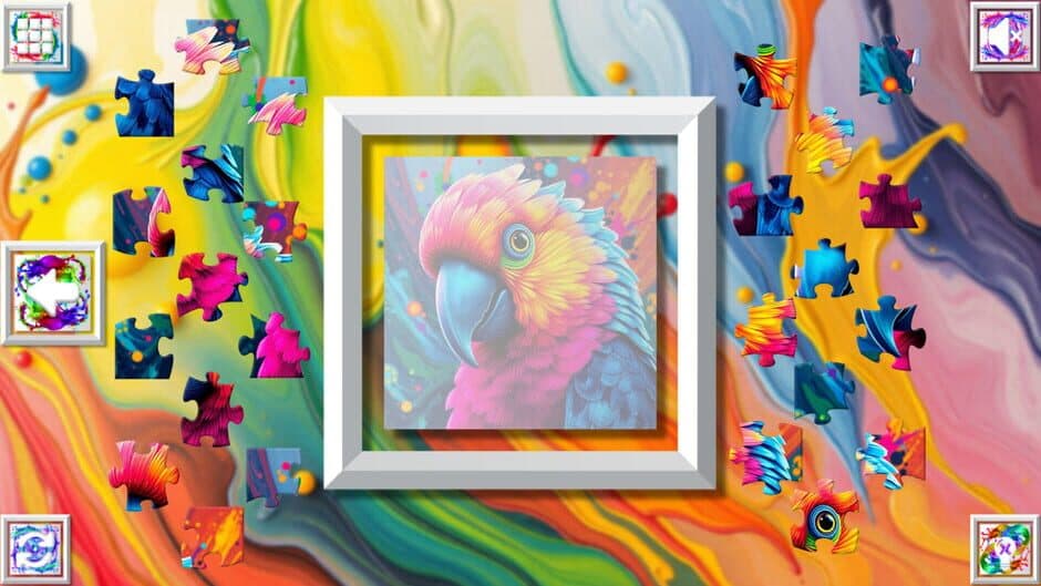 Скриншот 3 из Color Splash: Parrots