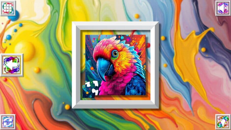 Скриншот 4 из Color Splash: Parrots