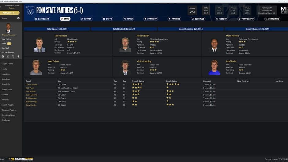 Скриншот 8 из Draft Day Sports: College Football 2025