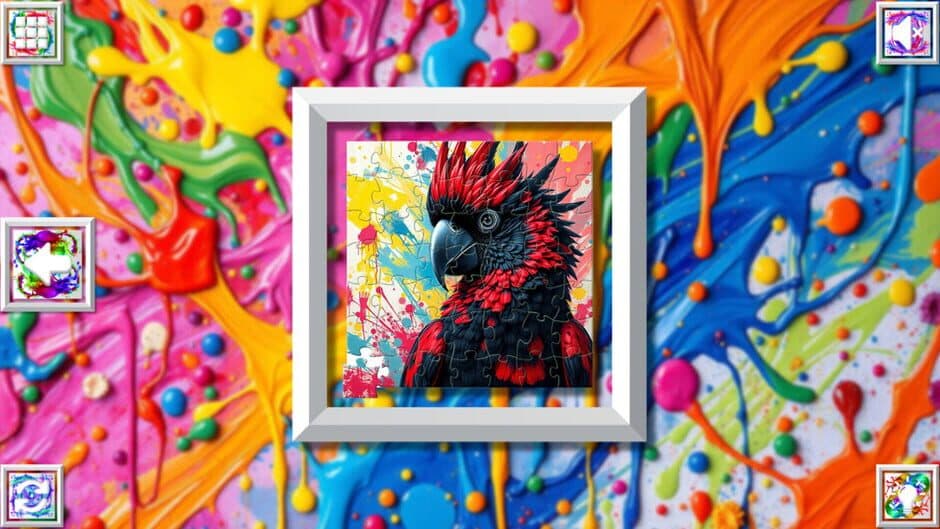 Скриншот 2 из Color Splash: Parrots