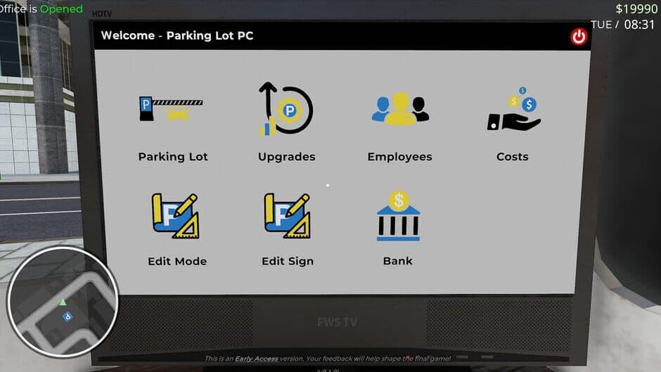 Скриншот 1 из Parking Lot Simulator