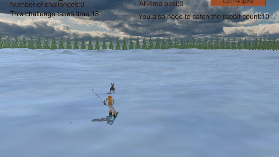 Скриншот 4 из Chasing Rabbits in Snow