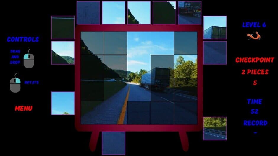 Скриншот 1 из Motorbike Video Puzzle