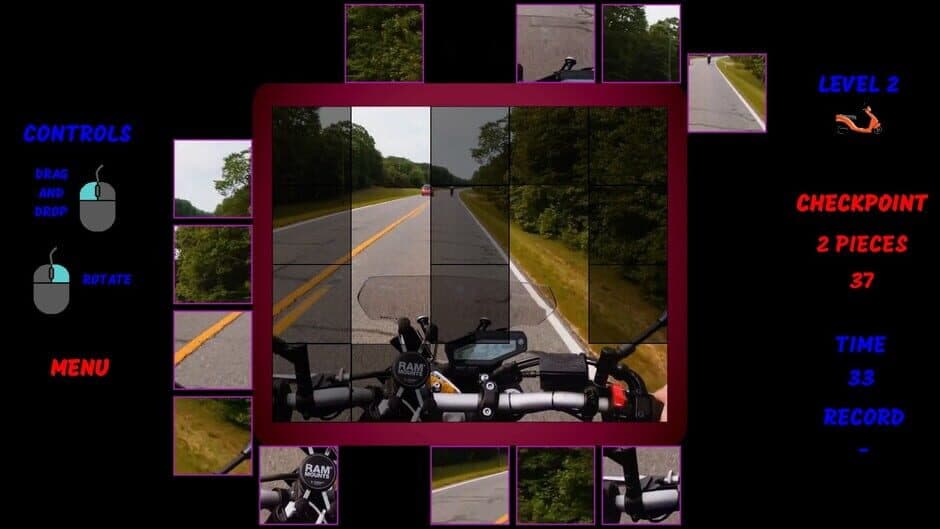 Скриншот 2 из Motorbike Video Puzzle