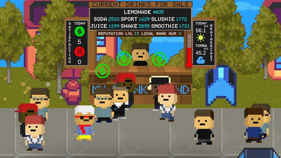 Скриншот 1 из Drink Stand Tycoon