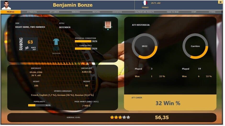 Скриншот 2 из Absolute Tennis Manager