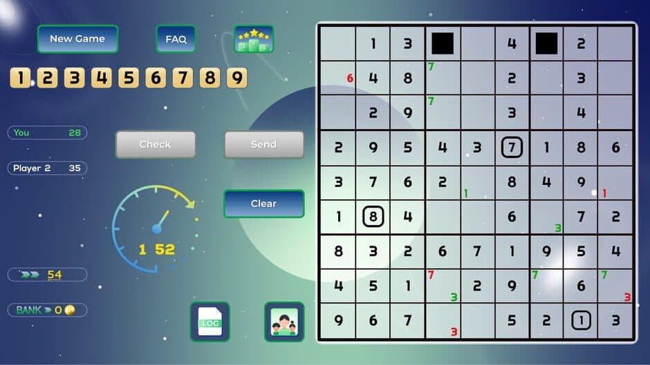Скриншот 6 из Sudoku Online With Friends