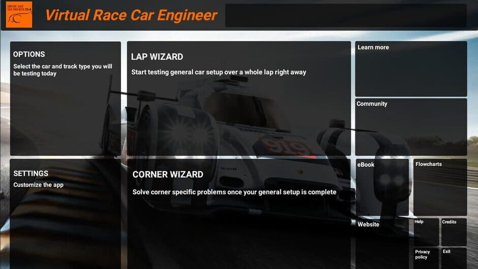 Скриншот 1 из Virtual Race Car Engineer 2020