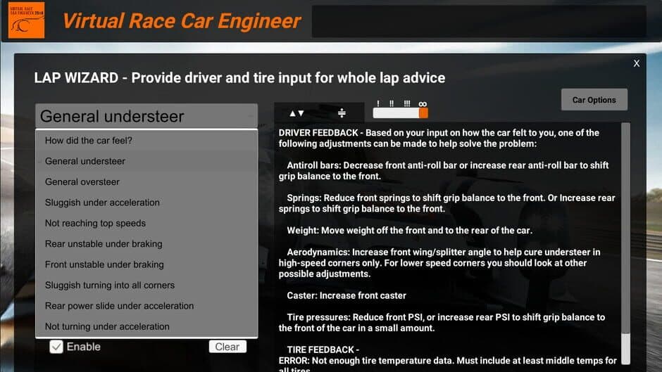 Скриншот 3 из Virtual Race Car Engineer 2020