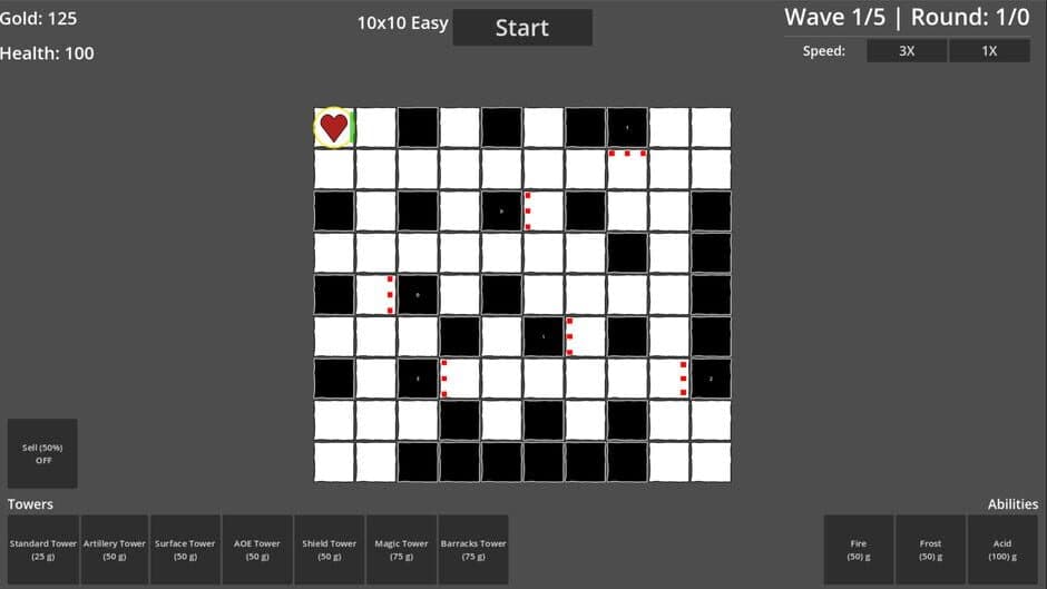 Скриншот 4 из Grid Battles