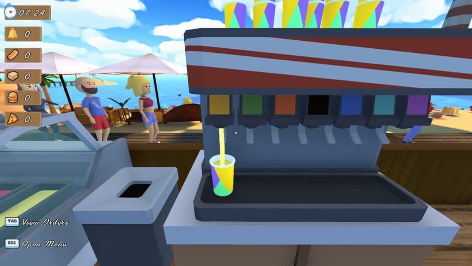 Скриншот 7 из Seaside Cafe Rush Hour