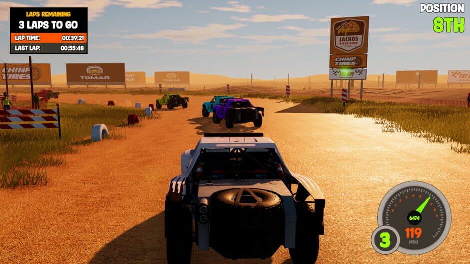 Скриншот 2 из Trophy Truck Racing Tour
