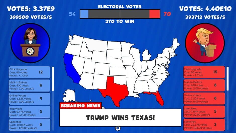 Скриншот 3 из Trump vs Harris Clicker
